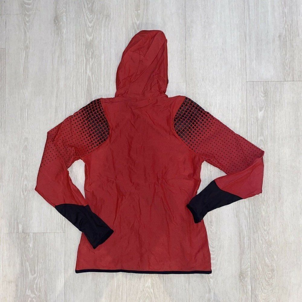 Reebok Crossfit Lightweight Jacket Full Zip Red S - Picture 2 of 5